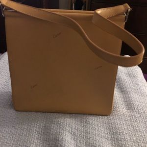 Tan Cartier Purse